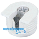 HETTICH VB 35 M Exzenter-Verbindungsbeschlag Plattenst�rke 16 wei�