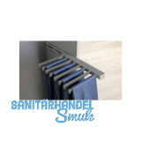 HETTICH Hosenhalter ausziehbar Korpusmontage Stahl anthrazit