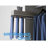 HETTICH Krawattenhalter ausziehbar Stahl anthrazit