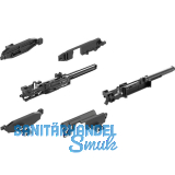 HETTICH Selbsteinzugsgeh�use mit D�mpfung Silent System 40 Set, Alu-Finish