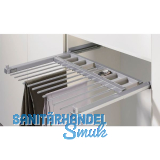 HETTICH Hosenhalter Amari 200 Lichte 500 - 600 mm Stahl silber