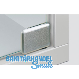 HETTICH Glast�rscharnier ET 150 Set, Glas bis 5,2 mm; 36x25 mm, Zink vern. matt