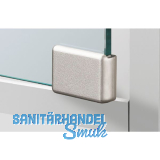 HETTICH Glast�rgriff ET 150 links, Glas bis 5,2 mm; 36x25 mm, Zink vern. matt