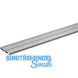 HETTICH SlideLine M Laufprofil 2-L�ufig Schraub- Klebemontage 2500 mm Alu elox.