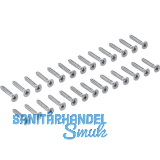 HETTICH SlideLine M Schraubenset f�r Laufprofilbefestigung f�r Boden 16 mm