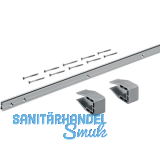 HETTICH SlideLine M Profil vorlaufend 1 Laufschiene H�he 16 mm, L�nge 2500 mm