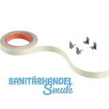 HETTICH SlideLine M Farbset zu vorlaufendem Laufprofil 16mm champagner, 2500 mm