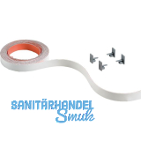 HETTICH SlideLine M Farbset zu vorlaufendem Laufprofil 25mm wei�, 2500 mm