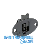 HETTICH SlideLine 55 Plus F�hrungsteil 1 vorliegende, 1 innenliegende T�r anth.