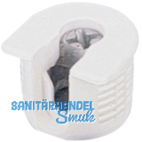 HETTICH VB 35 M Exzenter-Verbindungsbeschlag Plattenst�rke 19 wei�