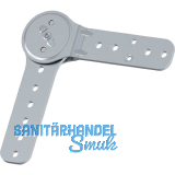 HETTICH FRANKOFLEX 90� - Nacken-/Armlehnenversteller, Stahl blau passiviert