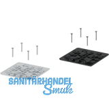 HETTICH LegaDrive Tischbeinanbindung Aluminium wei�