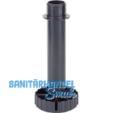 HETTICH KORREKT Sockelverstellfu� 80 mm, Kunststoff schwarz