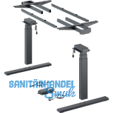 HETTICH Tischgestell Steelforce Pro 670 SLS Highline schwarz