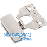 PR�META Glast�rscharnier Innenanschlag, Holz/Glas 5-8 mm, �W 180�, Zamak vern.