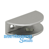 FONSEGRIVE Glastablar-Klemmtr�ger Portici, Glas 4-8 mm, Zamak verchromt matt