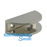 FONSEGRIVE Glastablar-Klemmtr�ger Portici, Glas 4-8 mm, Zamak Edelstahleffkt