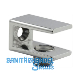 FONSEGRIVE Glastablar-Klemmtr�ger Perugia, Glas 6-10mm, Zamak verchromt poliert