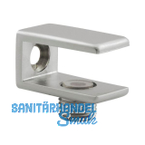 FONSEGRIVE Glastablar-Klemmtr�ger Perugia, Glas 6-10 mm, Zamak verchromt matt