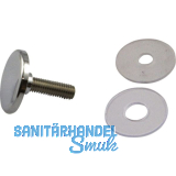 FONSEGRIVE R�ndelschraube zu Glastablar-Klemmtr�ger Zylinder B verchromt poliert