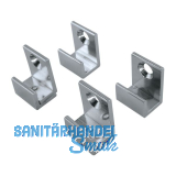 FONSEGRIVE Spiegelhalter, Glasst�rke 4 - 6 mm, Breite 16 mm, verchromt poliert