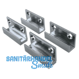 FONSEGRIVE Spiegelhalter, Glasst�rke 4 - 6 mm, Breite 40 mm, verchromt poliert