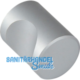 Knopf Alasco � 20 mm, Tiefe 25,5 mm, Aluminium natur eloxiert