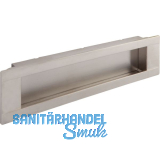 Muschelgriff Cian LA 160 mm, Breite 180 mm, ZN Edelstahl Effekt