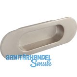 Muschelgriff Zalya Breite 151 mm, Einlassma� 102 x 25 mm, ZN Edelstahl Effekt