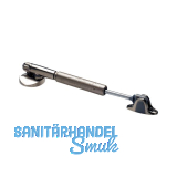 Bremsklappenhalter Kraby, L 164, FH 225-250, Metallguss champ./FE verni.