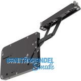 EFFEGI BREVETTI Hochstellst�tze UNICO FLAP-2 f�r Frontst�rke 18-30mm schwarz