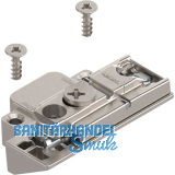 BLUM CLIP Exzenter - Montageplatte f�r Teleskophebel, Alurahmen schmal, rechts