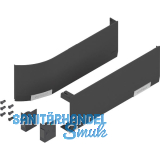 BLUM AVENTOS HF/HS/HL TOP Abdeckkappen-Set f�r SERVO-DRIVE, Kunststoff tiefgrau