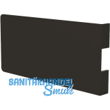 EFFEGI BREVETTI Bremsklappenhalter SlimWinch Abdeckkappe Einbau, verkehrsschwarz