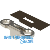 EFFEGI BREVETTI Bremsklappenhalter SlimWinch Zubeh�rset Aufbau, graubraun