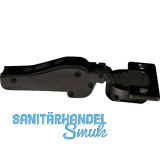 LAMP� Schwerlast M�bel Scharnier 95�, Mittelanschlag, mit Feder, schwarz