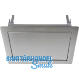 LAMP� Einwurfklappe ged�mpft eckig 218 x 164 mm Edelstahl