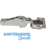 LAMP� Schwerlast M�bel Scharnier 95�, Mittelanschlag, mit Feder, vernickelt