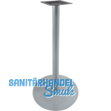 Plattenstehtischgestell Rondal 1 - silberfarbig