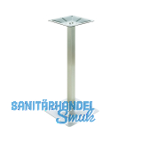 Plattenstehtischgestell Bayreuth - Edelstahl geb�rstet