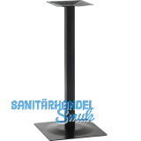 Plattenstehtischgestell Bayreuth - schwarz beschichtet
