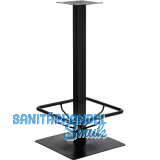 Plattenstehtischgestell Fu�st�tze Bayreuth 1 - schwarz beschichtet