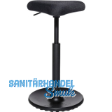 TOPSTAR Sitness Hocker H1, Bezug Stoff schwarz