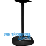 Plattentischgestell Slim, H�he 720, Bodenplatte 390x390, Stahl schwarz RAL 9005