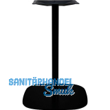 Tischgestell Slim, H�he 720, Bodenplatte 485x485, Stahl schwarz RAL 9005