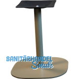 Plattentischgestell Slim, H�he 470, Bodenplatte 390x390, Stahl RAL-Farbe