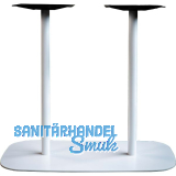 Plattentischgestell Slim, H�he 870, Bodenplatte 985x485, Stahl RAL-Farbe