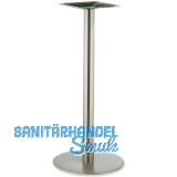 Plattenstehtischgestell Rondal 3 M - Edelstahl matt geschliffen