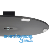 Kunststoffgleiter bei Tisch- und Barhockergestellen mit 8 mm Bodenplatte