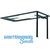 Klapptischgestell 805 - schwarz beschichtet